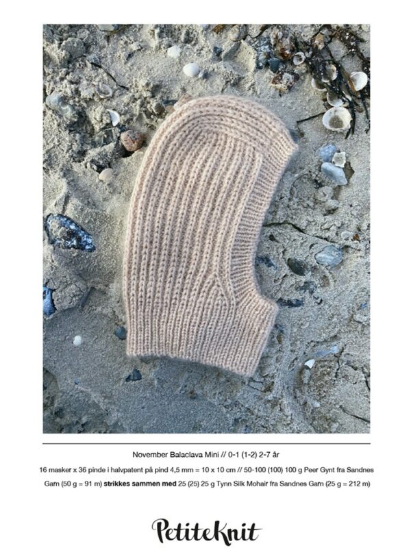 PetiteKnit November Balaclava Mini