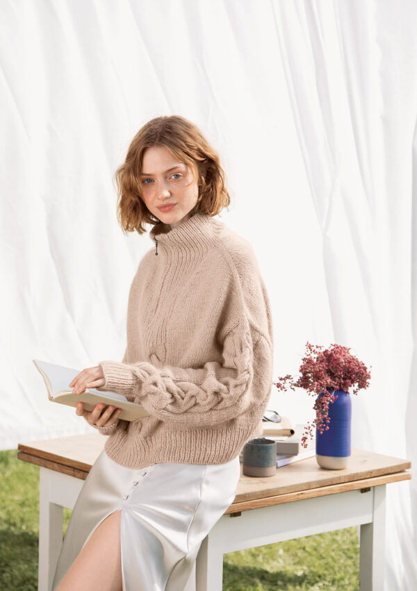Sienna Zipper Genser