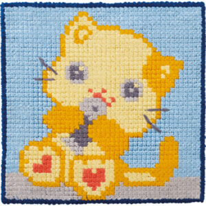 Broderikit Katt