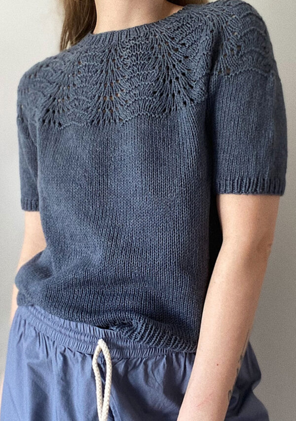 Le Knit Peacock Tee