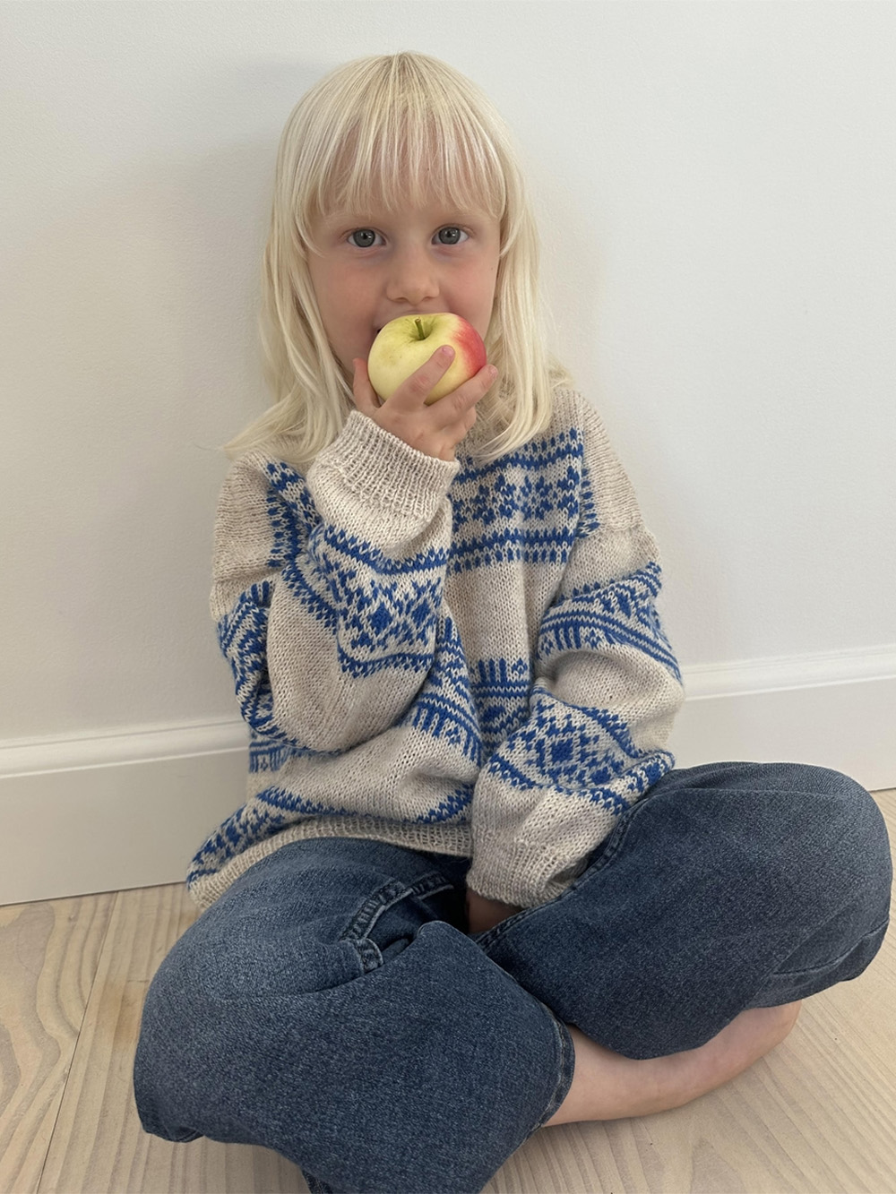 Le Knit Porcelain sweater Junior