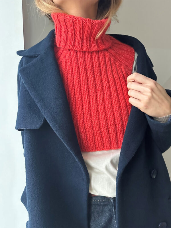 Le Knit Note Rib Neck