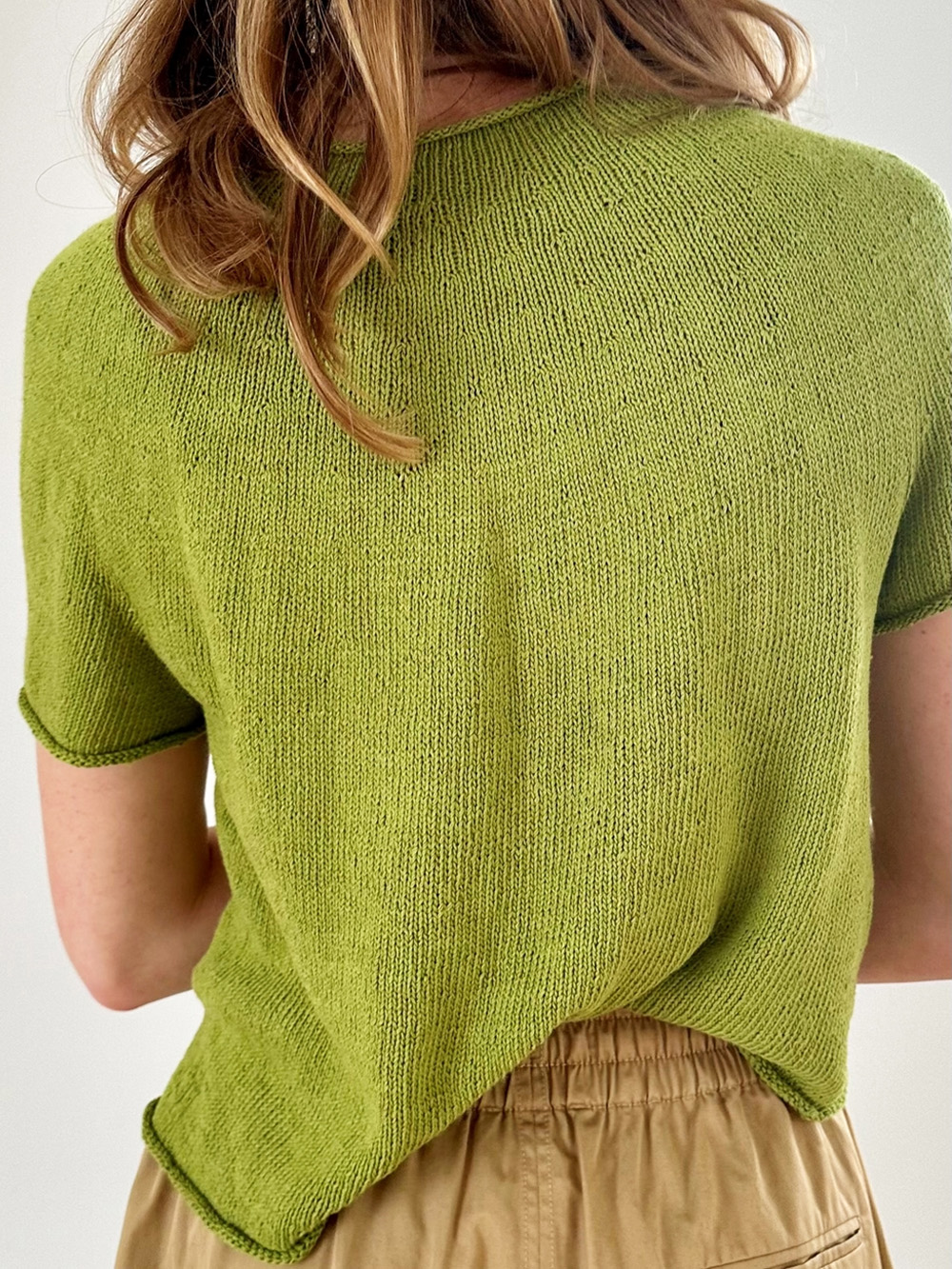 Le Knit Plain Yoke Tee 28 - Bilde 2