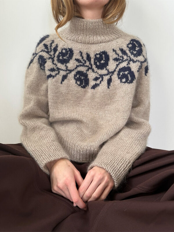 Le Knit Rosie Yoke Sweater