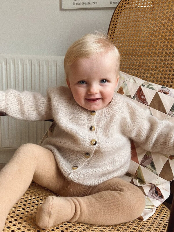 PetiteKnit Novice Cardigan Mini/ Mohair Edition