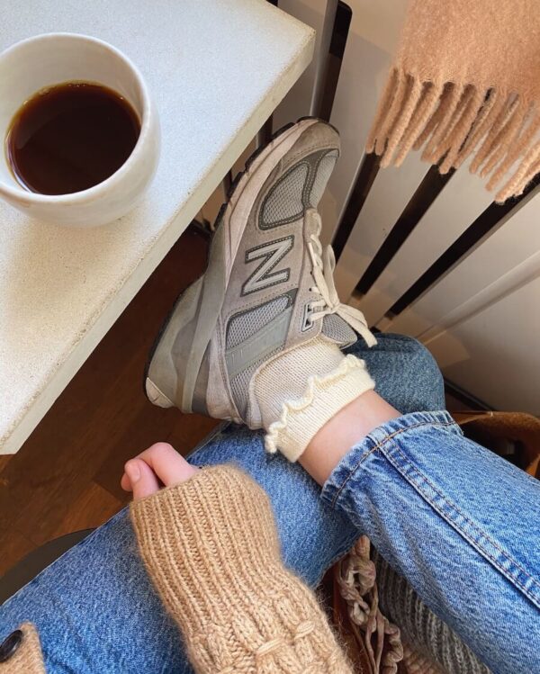 PetiteKnit Ruffle socks - Bilde 6