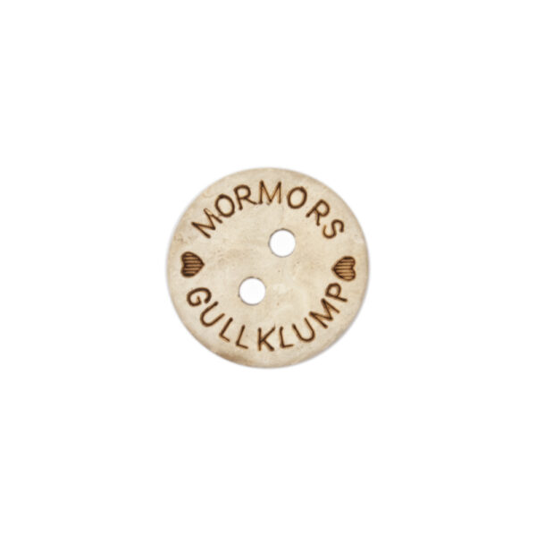 Treknapp 15mm Mormors gullklump