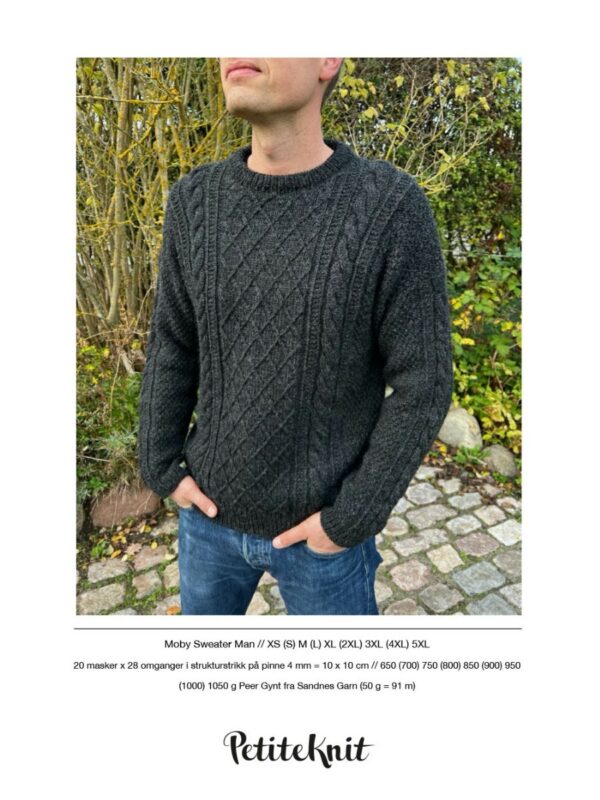 PetiteKnit Moby sweater Mann