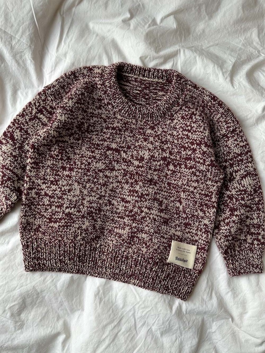 PetiteKnit Melange Sweater Junior - Bilde 2