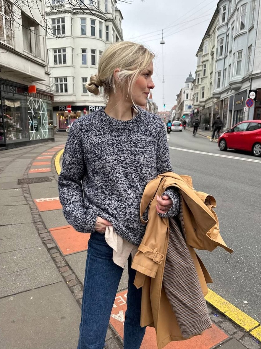 PetiteKnit Melange sweater - Bilde 4