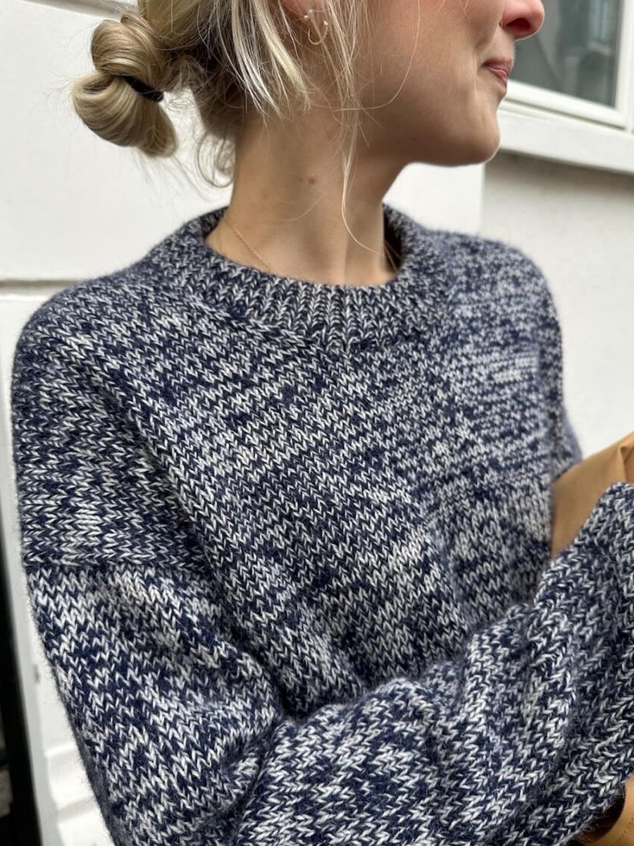 PetiteKnit Melange sweater - Bilde 2