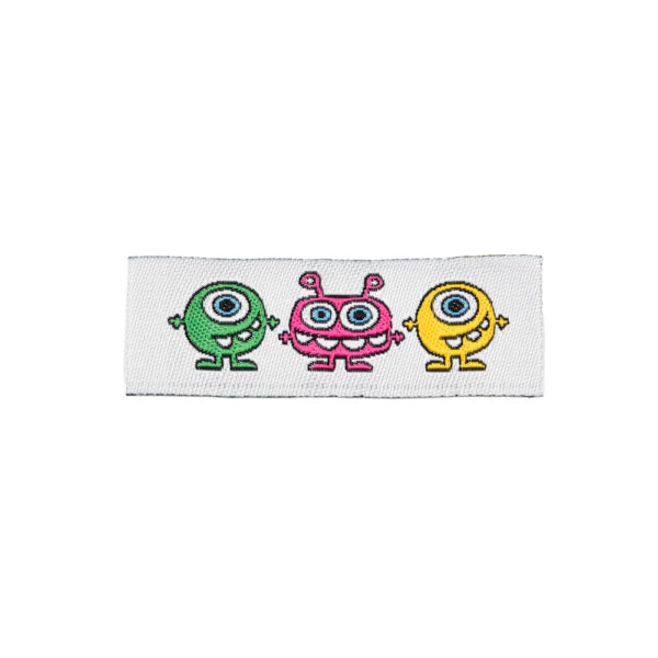 Symerke Monster Blå/rosa