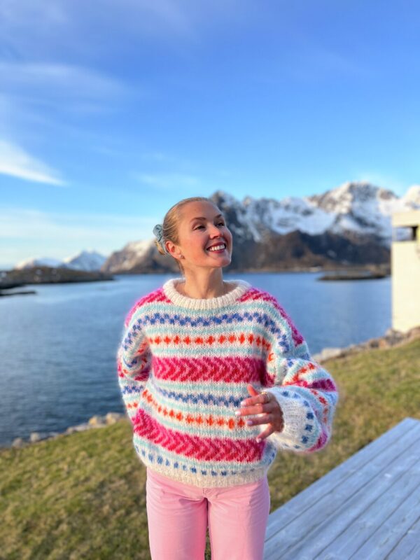 Hanami genser - Påfugl in Paris 8