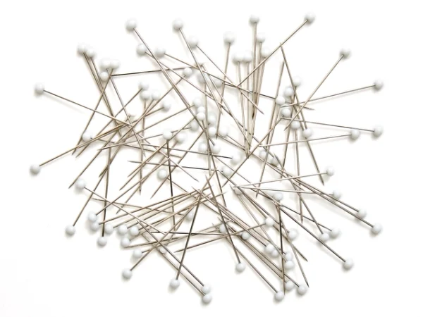 Knappenåler m/glasshode 0,65X34 mm